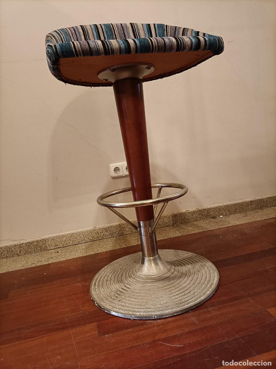 Vintage: Taburete giratorio vintage - Foto 4