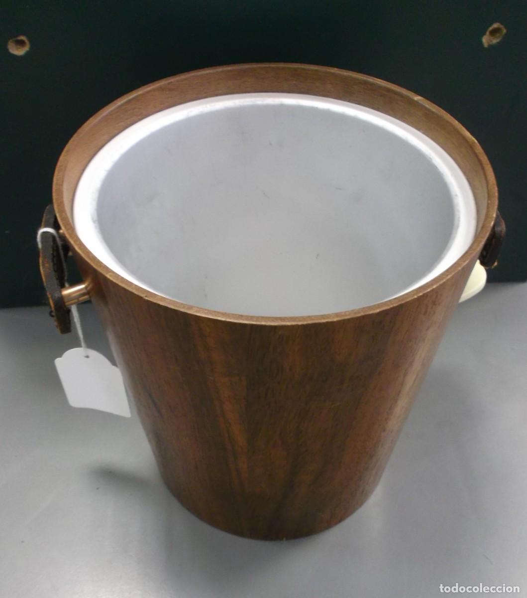 Vintage: CUBO DE ROBLE PARA HIELO - Foto 2