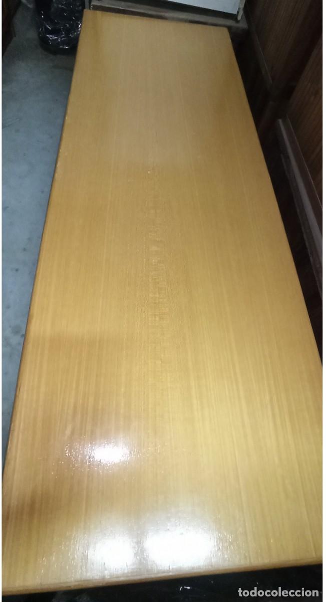Vintage: MUEBLE FRANC&Eacute;S MADERA MACIZA, MIMBRE Y BAMBU. - Foto 4