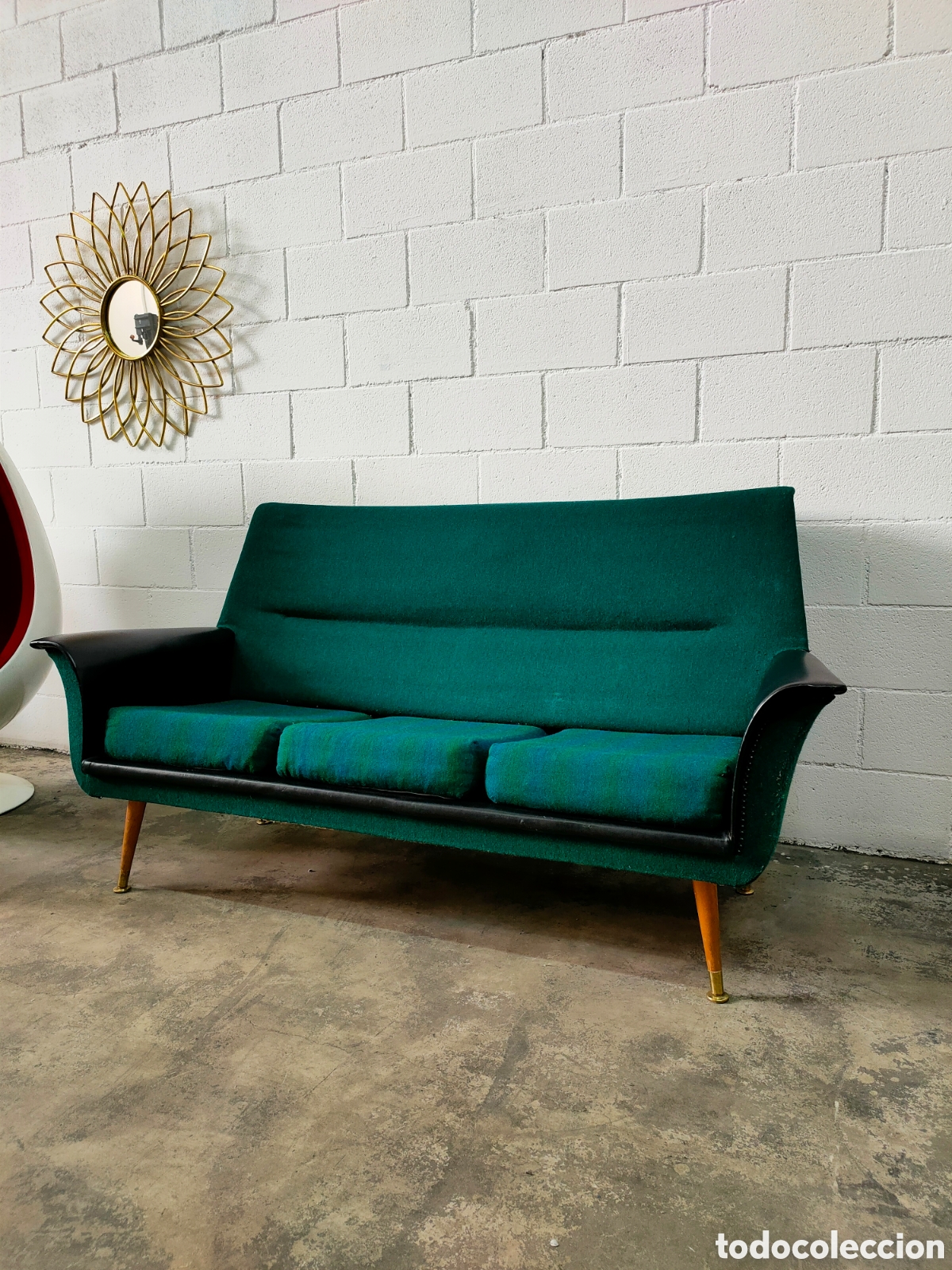 sofá tela vintage - Buy Vintage Furniture at todocoleccion - 376312669