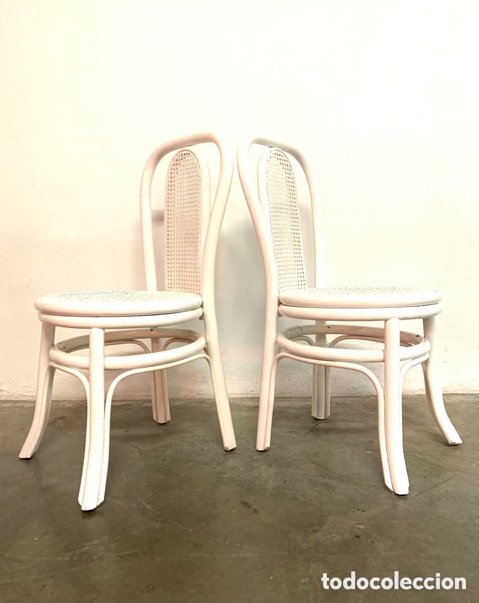Vintage: SILLA BAMB&Uacute; Y RAT&Aacute;N - Foto 4