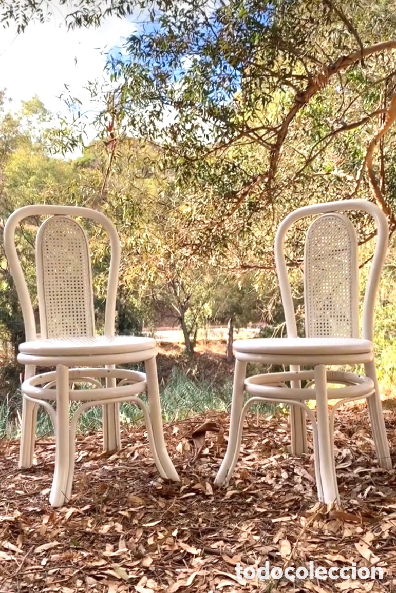Vintage: SILLA BAMB&Uacute; Y RAT&Aacute;N - Foto 11