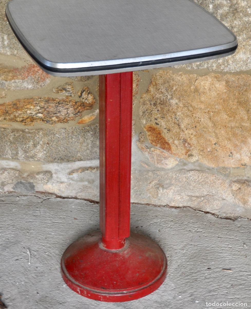 Vintage: Mesa bar pie de hierro y sobre Formica - Foto 4