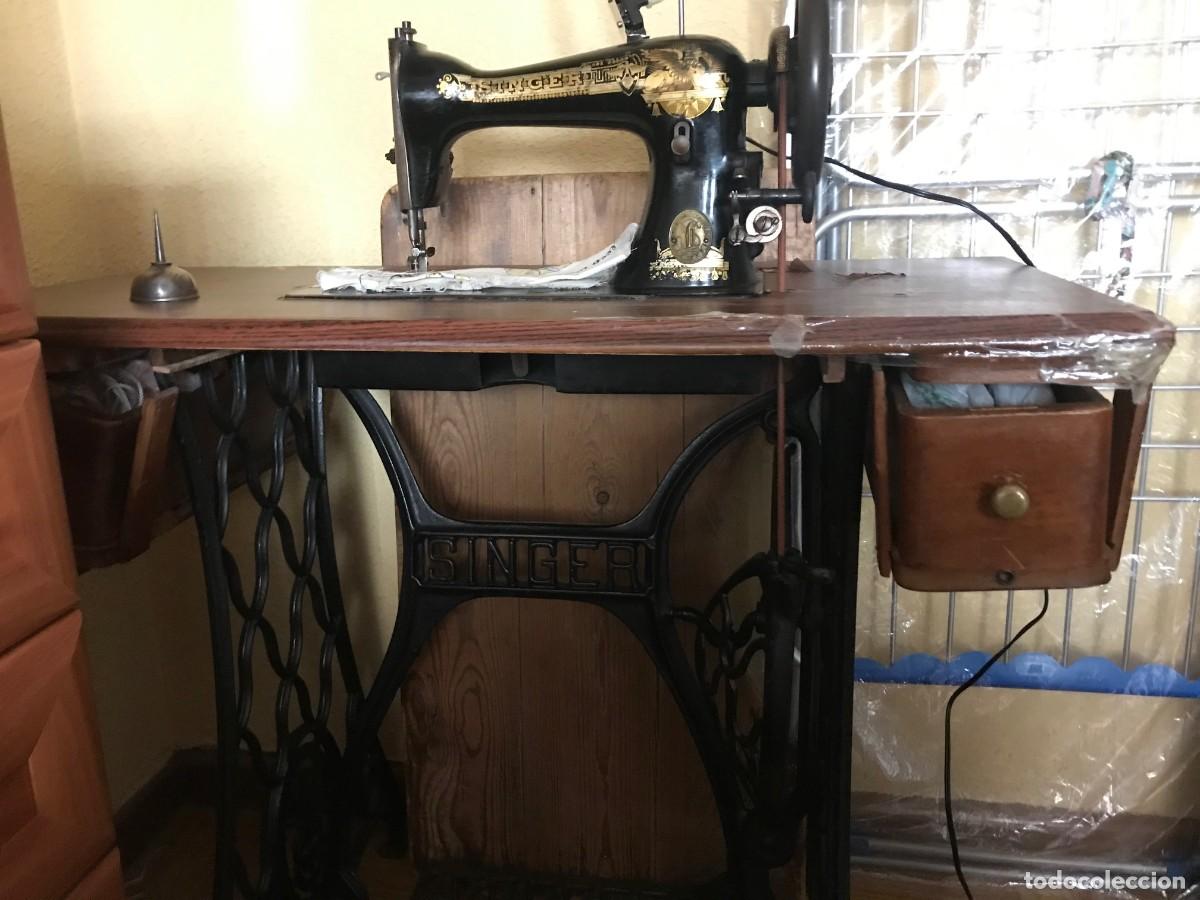 Vintage: MAQUINA DE COSER SINGER - Foto 4