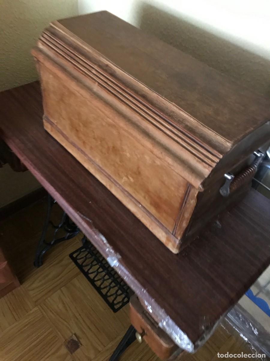 máquina coser singer antigua, con mueble - Compra venta en todocoleccion