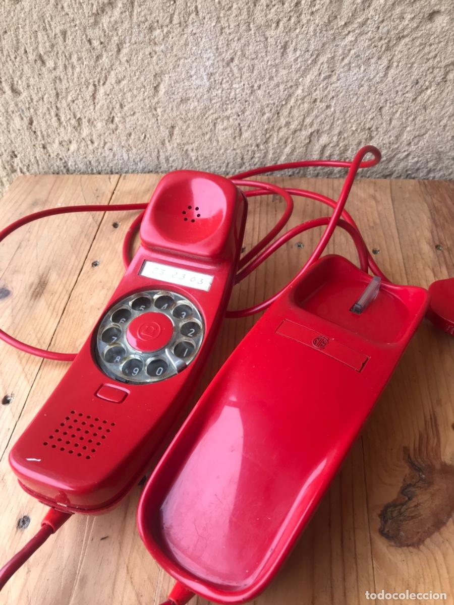 Vintage: Telefono Gondola, rojo - Foto 9