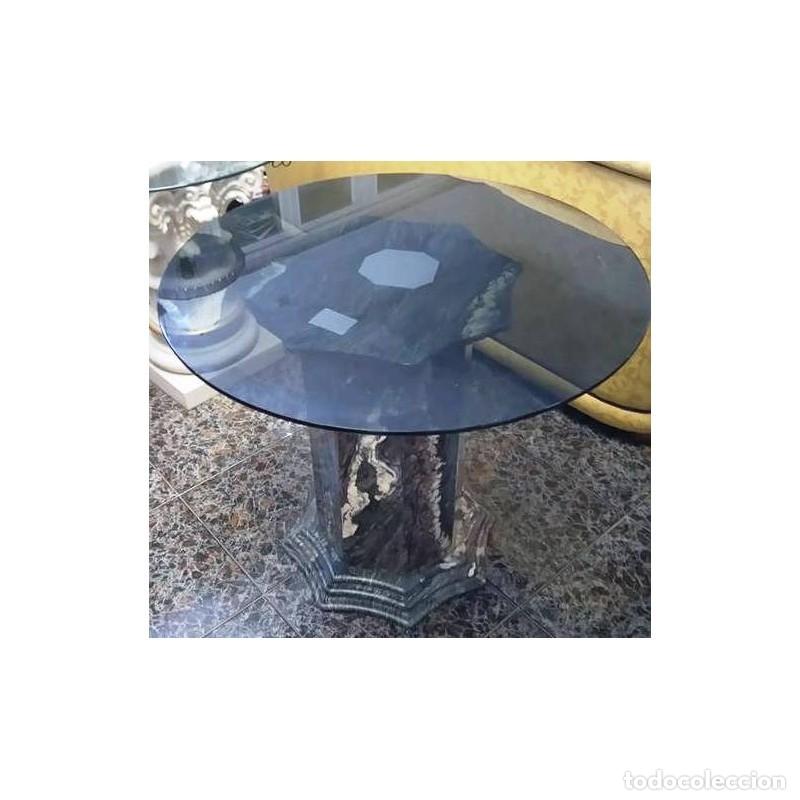 Vintage: MESA PEDESTAL MARMOL 90 - Foto 2