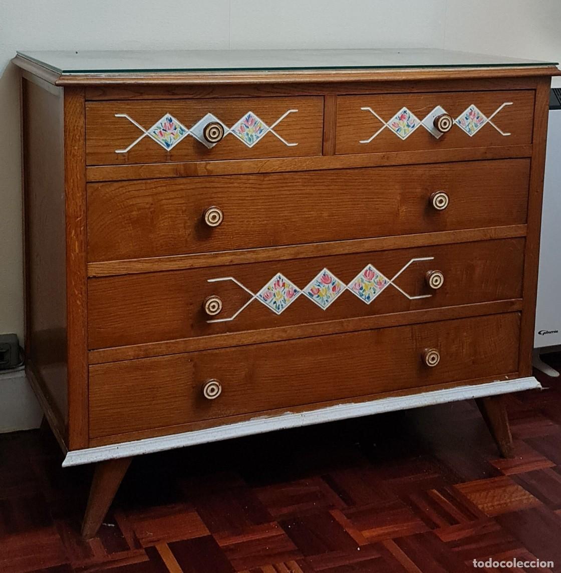 Vintage: C&oacute;moda de los a&ntilde;os 40s o 50s - Foto 2