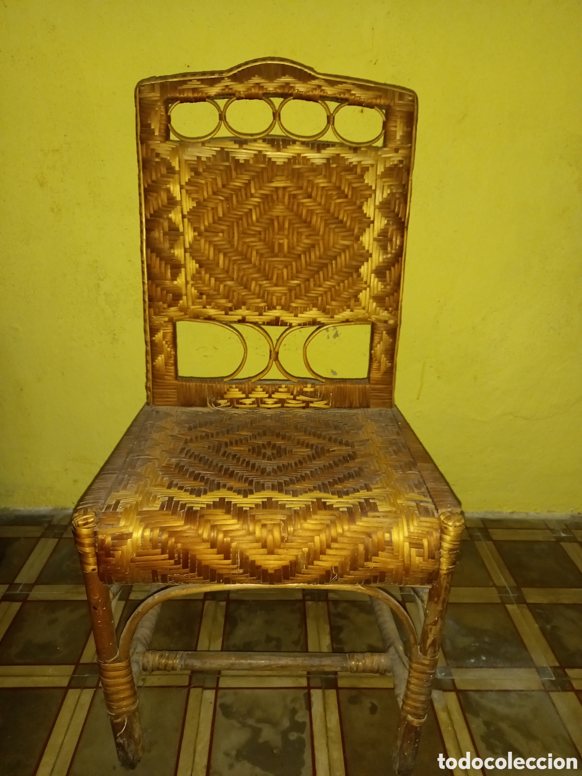 Vintage: Conjunto jardin mimbre - Foto 4