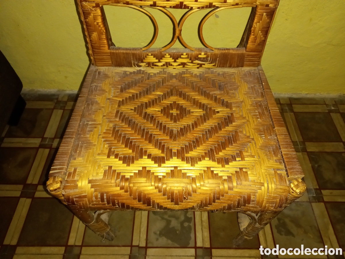 Vintage: Conjunto jardin mimbre - Foto 5