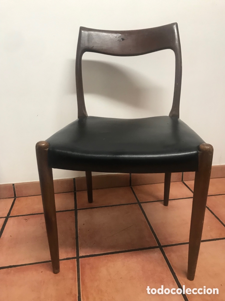 Vintage: Antigua silla danesa moller - Foto 2