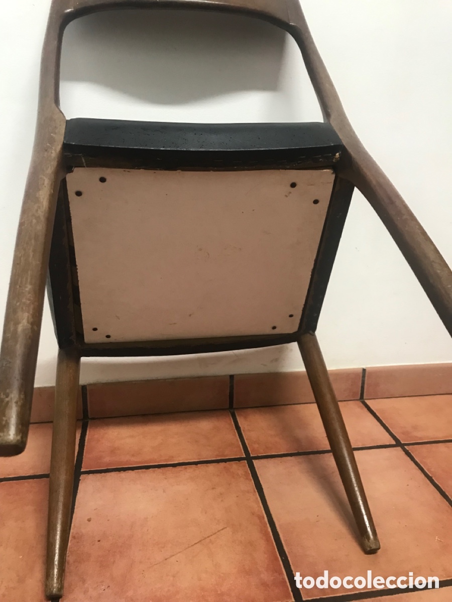 Vintage: Antigua silla danesa moller - Foto 6