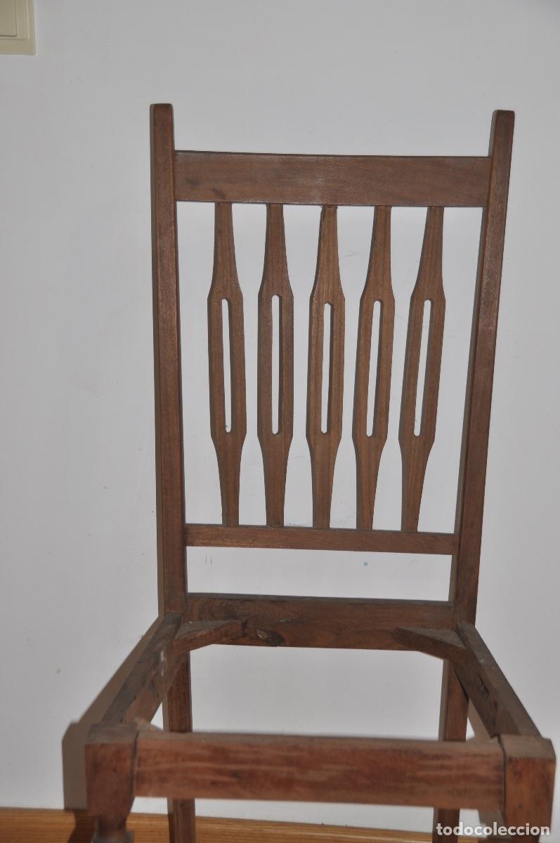 Vintage: Silla sin asiento - Foto 5