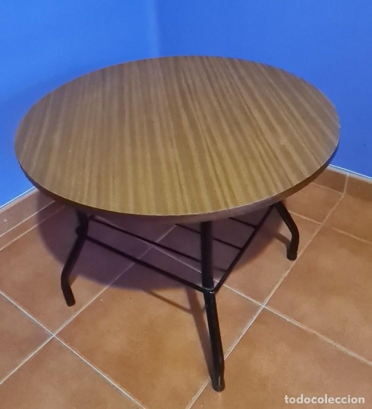 Vintage: Mesa de caf&eacute; baja en formica de los 60s - Foto 3
