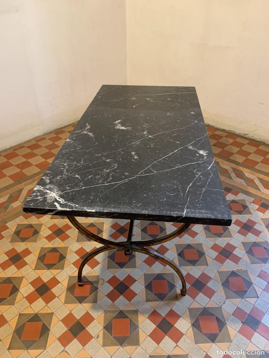 Vintage: Mesa de centro de marmol - Foto 3