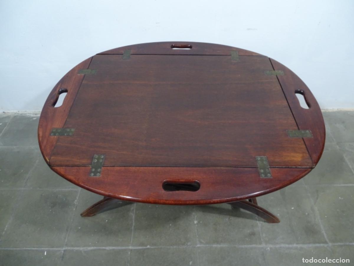 Vintage: MESA VINTAGE DISE&Ntilde;O CON SOLAPAS. - Foto 1