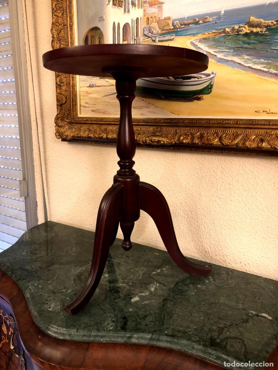 Vintage: Mesilla redonda en madera - Foto 1
