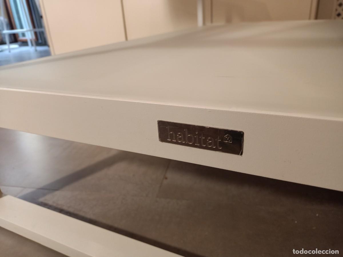Vintage: Mesa hierro Habitat. Blanche - Foto 4