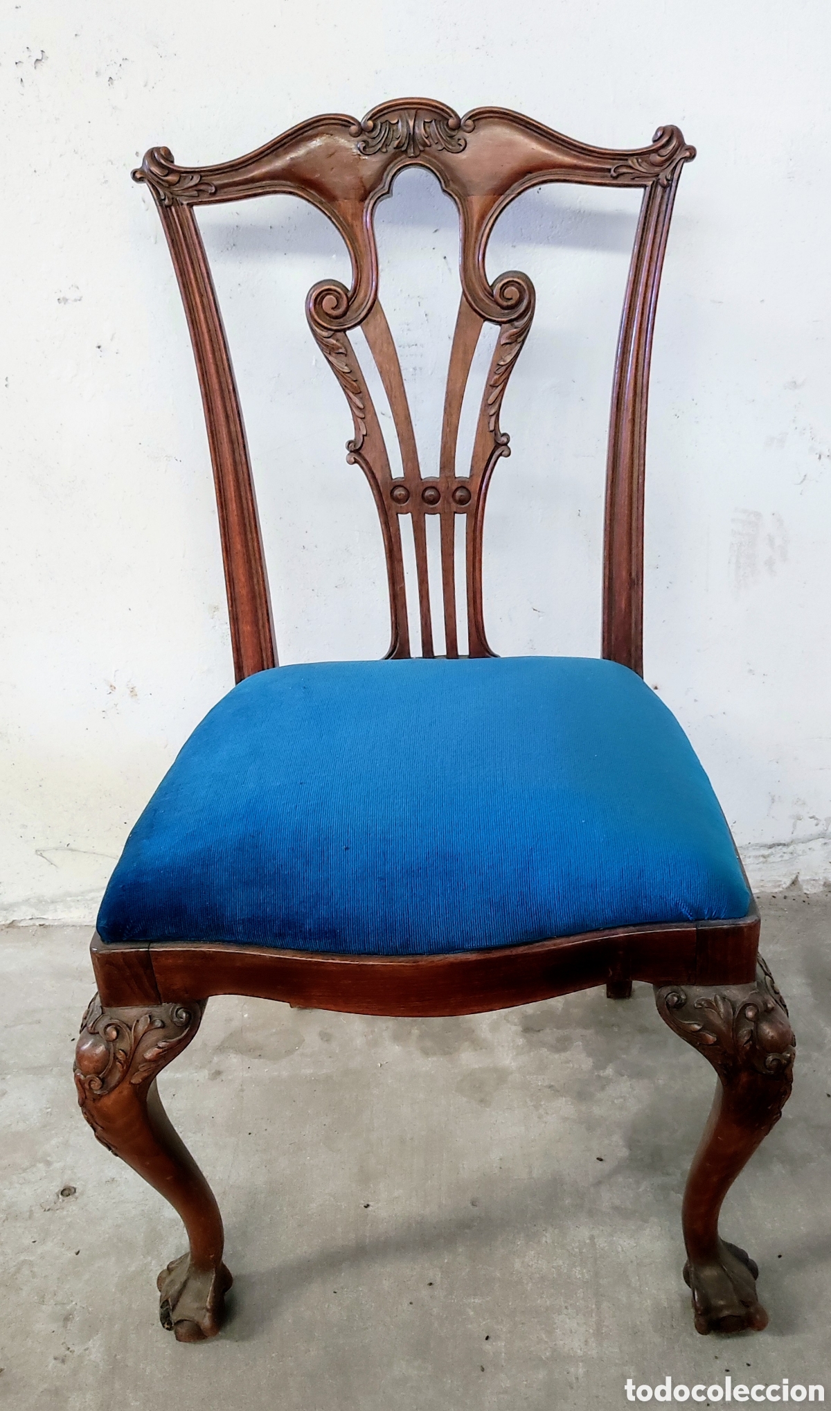 Vintage: Sillas inglesas hay seis - Foto 2