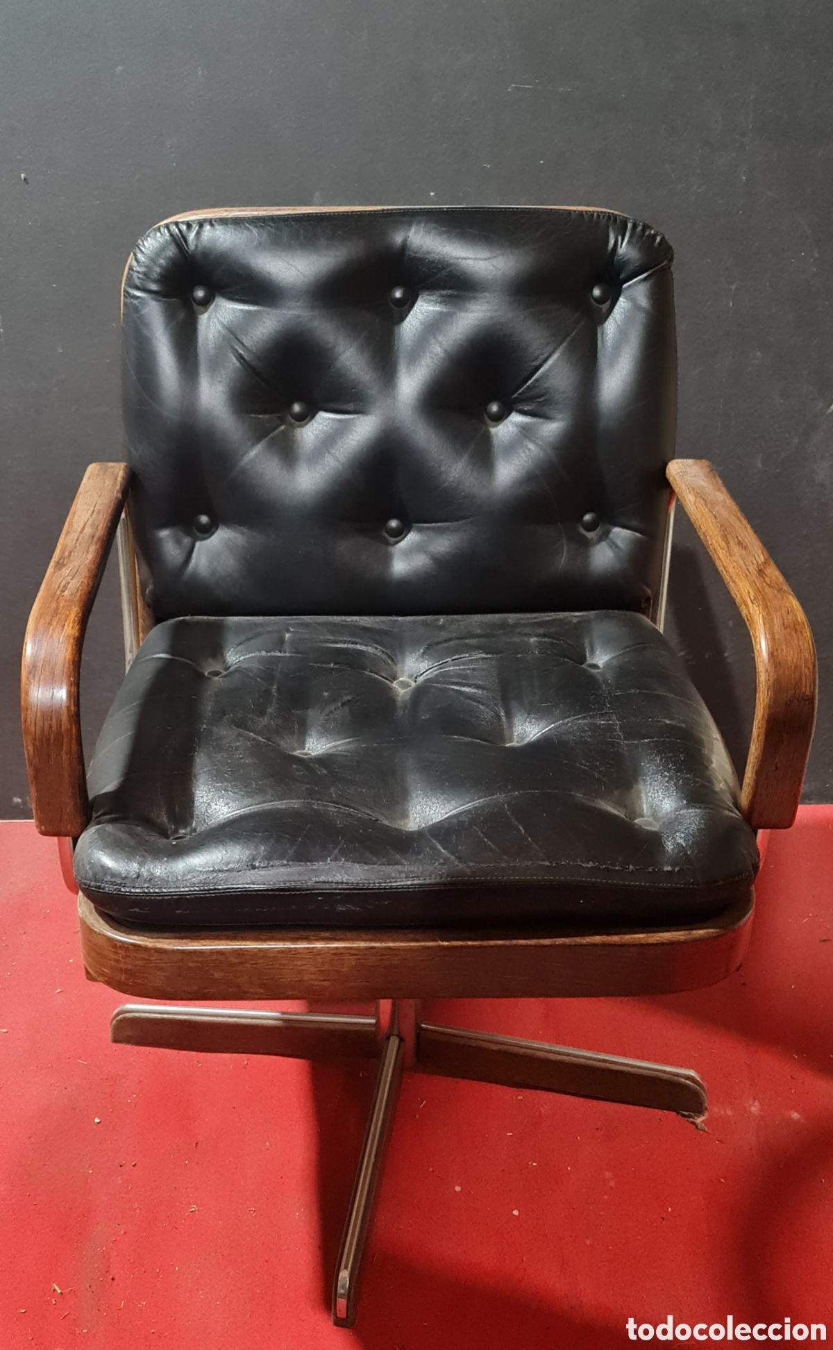 Vintage: BUTACAS CAPITON&Eacute; AG MODELO &rdquo;ROLLS&rdquo; - Foto 4
