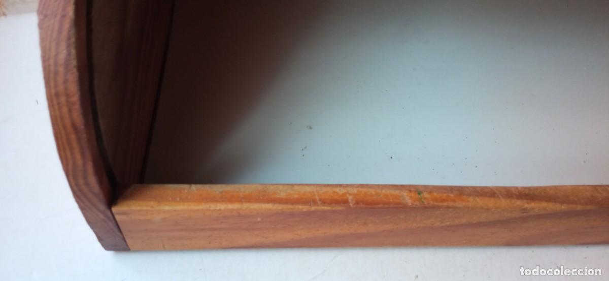 Vintage: panera de madera sobremesa cajon - Foto 5