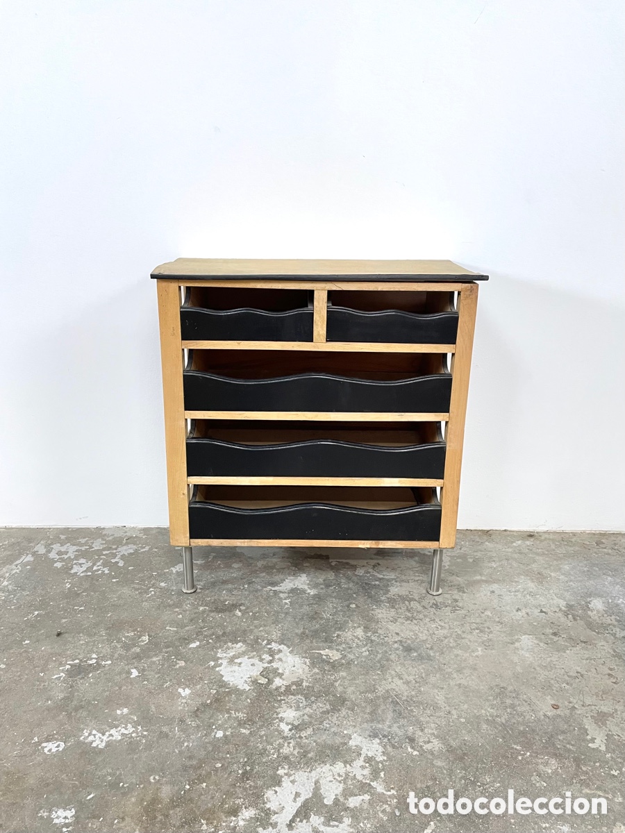 Vintage: Cajonera c&oacute;moda de madera - Foto 1