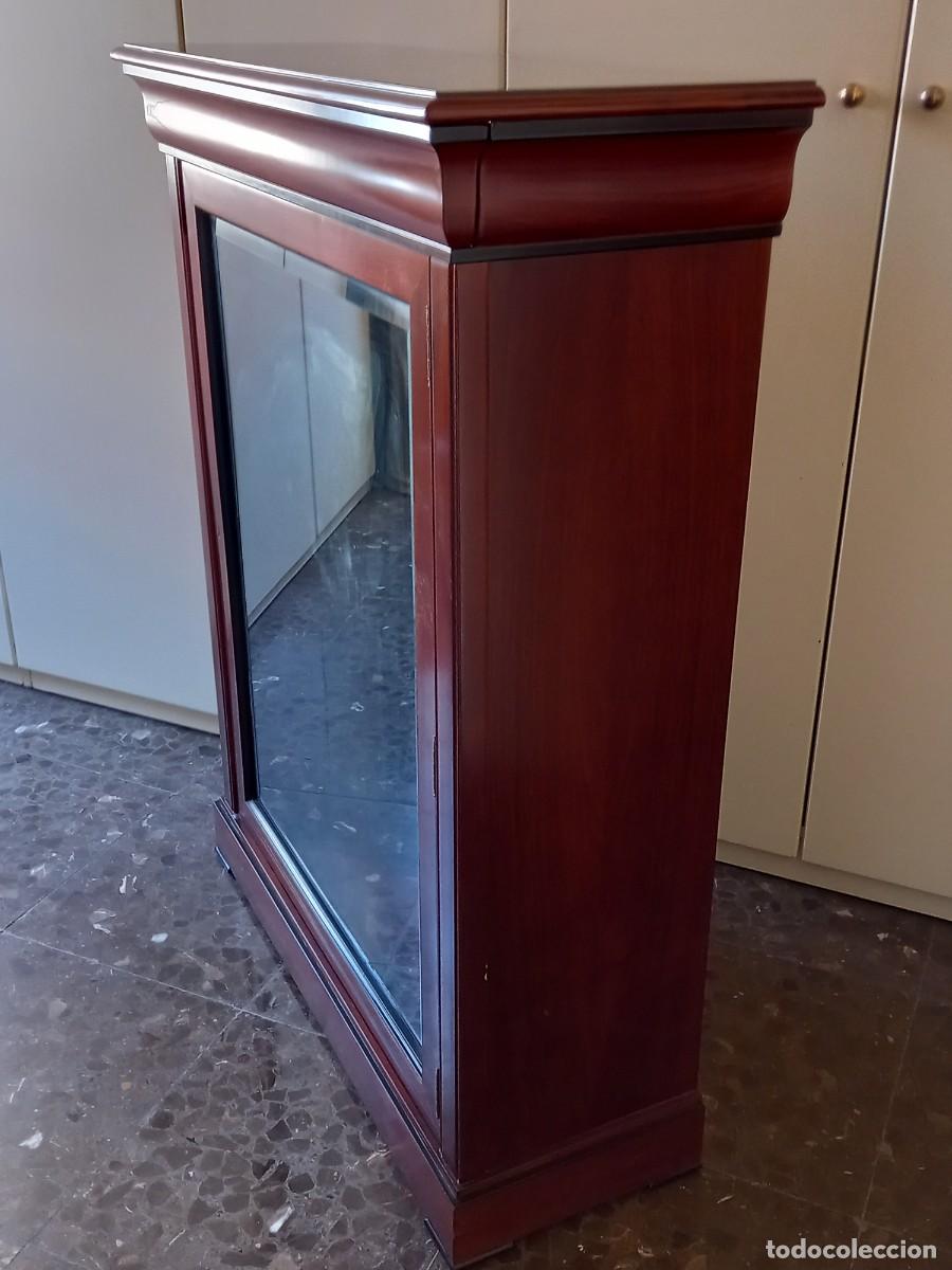 Vintage: Mueble biblioteca con puerta de cristal - Foto 4