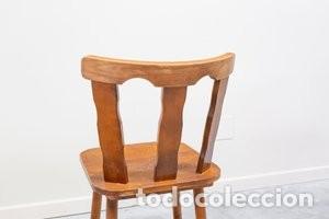 Vintage: Silla de madera maciza vintage - Foto 3