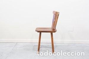 Vintage: Silla de madera maciza vintage - Foto 9