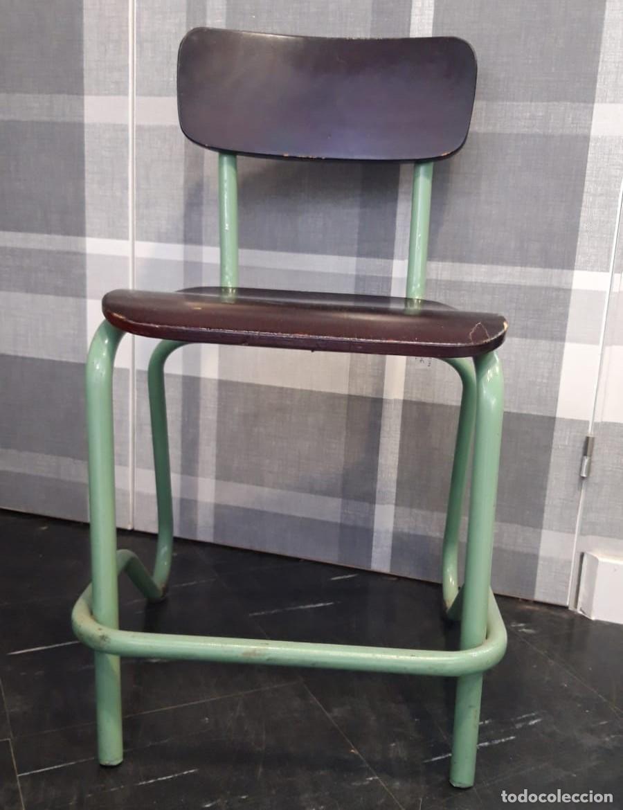 Vintage: SILLA DE COLEGIO - Foto 1