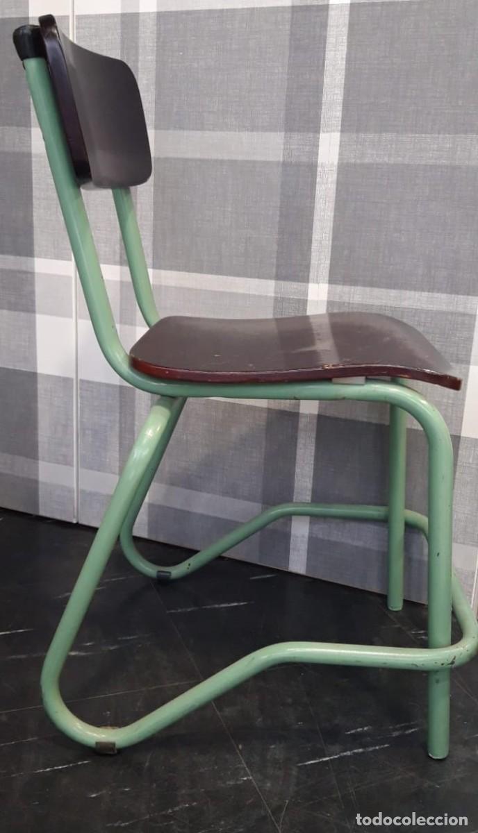Vintage: SILLA DE COLEGIO - Foto 3