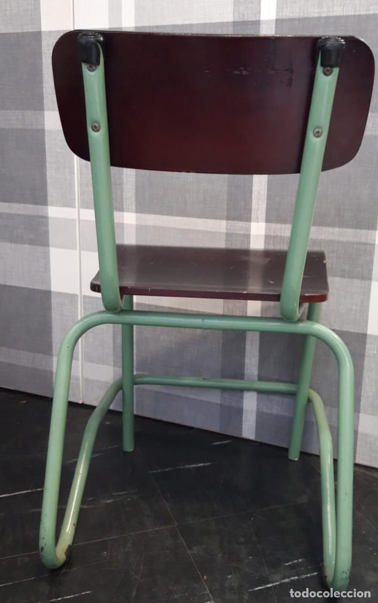 Vintage: SILLA DE COLEGIO - Foto 4