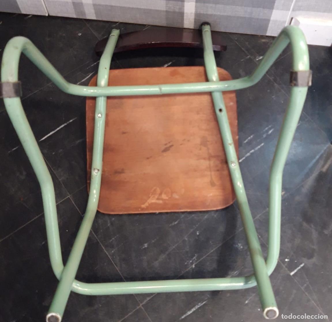 Vintage: SILLA DE COLEGIO - Foto 5