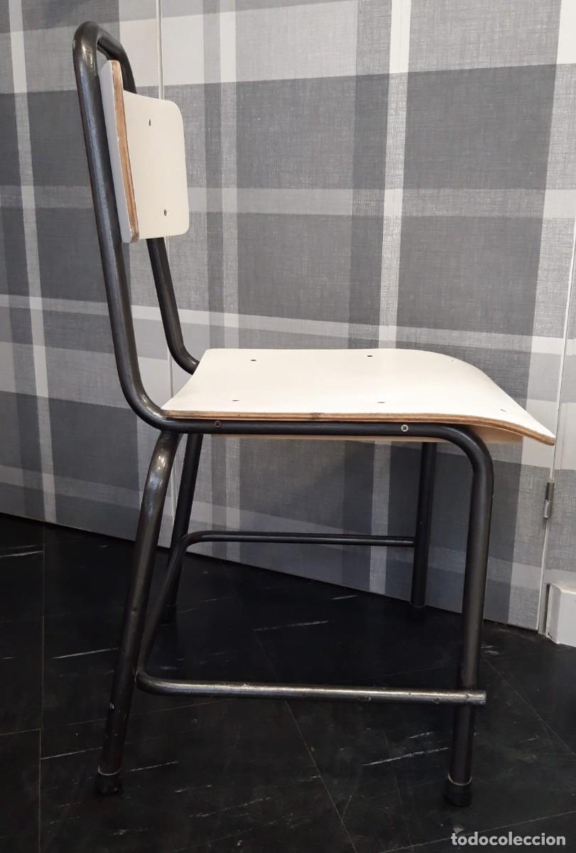 Vintage: SILLA DE COLEGIO - Foto 2