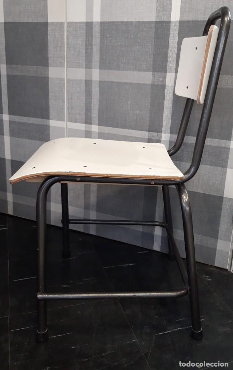 Vintage: SILLA DE COLEGIO - Foto 5