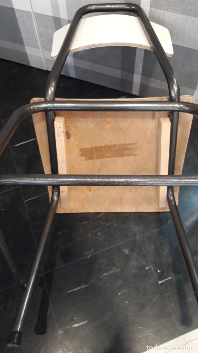 Vintage: SILLA DE COLEGIO - Foto 7