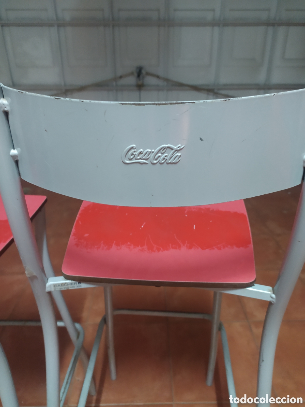 Vintage: 2xTaburetes Coca Cola - Foto 2