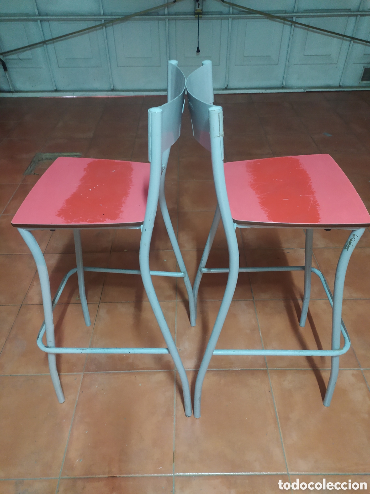 Vintage: 2xTaburetes Coca Cola - Foto 3