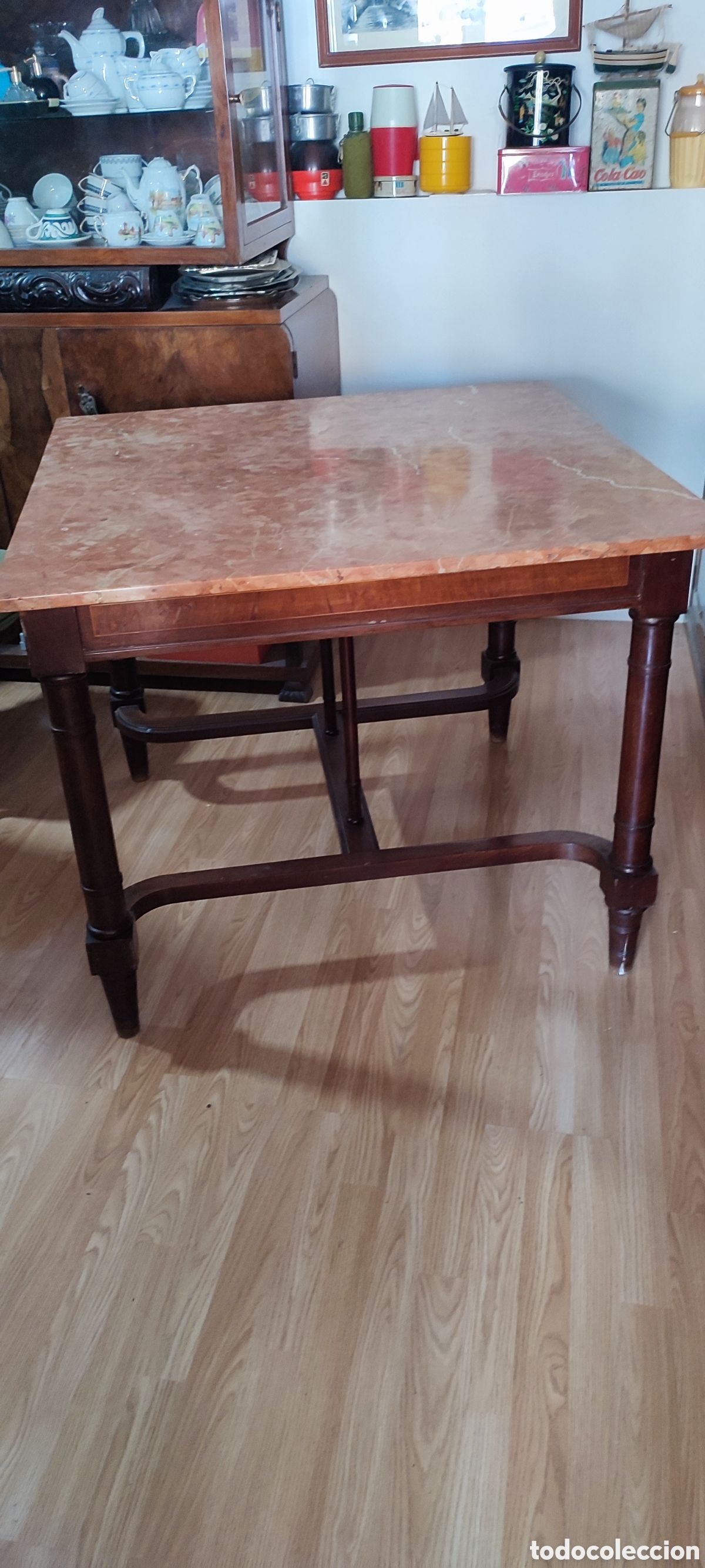 Vintage: MESA DE COMEDOR CUADRADA VINTAGE - Foto 2