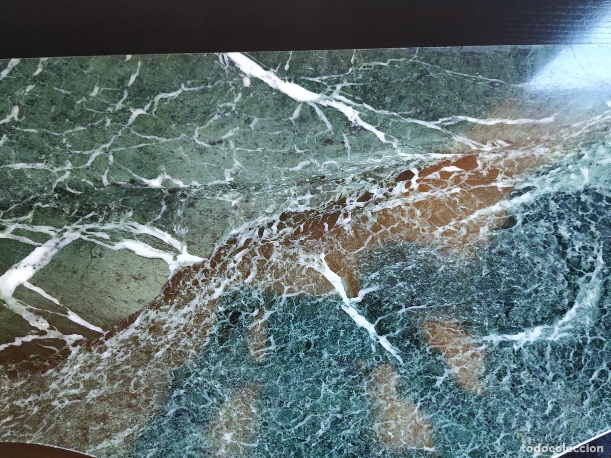 Vintage: pieza de marmol verde para mesa - Foto 5