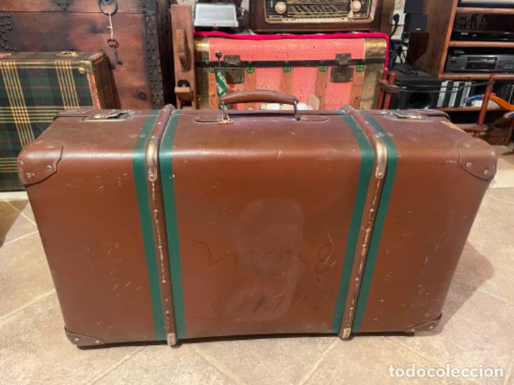 Vintage: ANTIGUA MALETA DE VIAJES - Foto 3