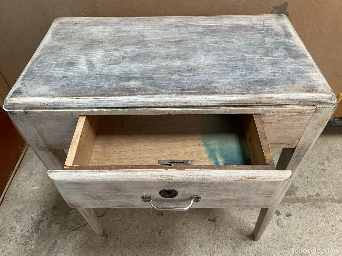 Vintage: MESA DE MADERA CON CAJON - Foto 2