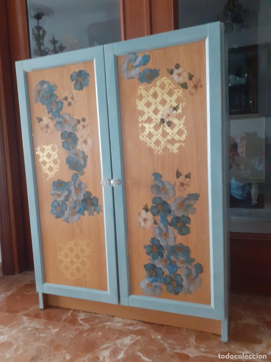 Vintage: armario decorado decoupage - Foto 2