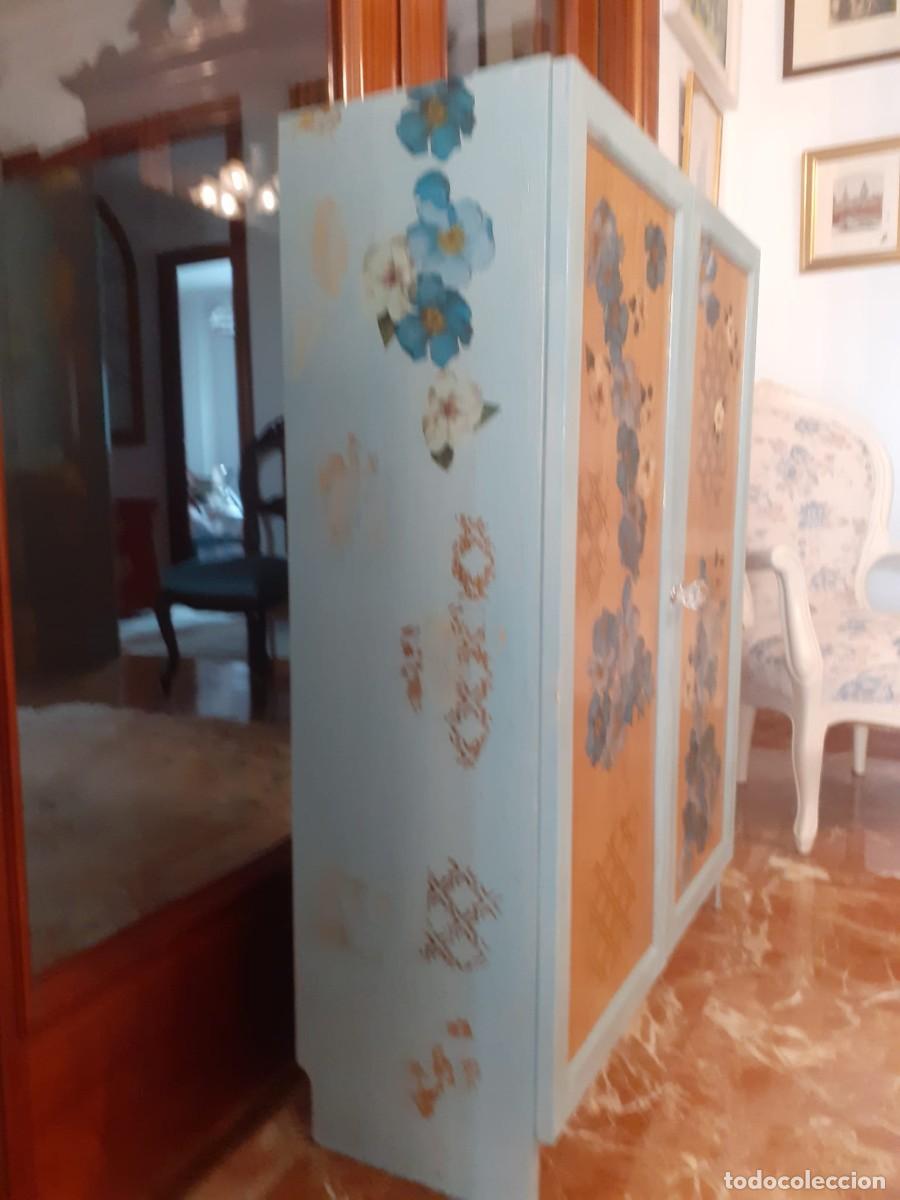 Vintage: armario decorado decoupage - Foto 3
