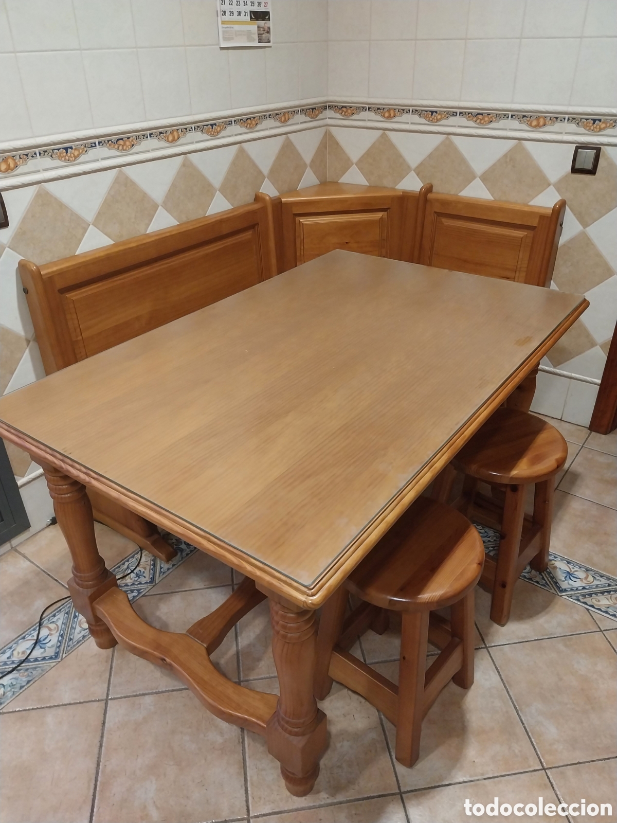 Vintage: Impecable mesa y rinconera d cocina - Foto 3