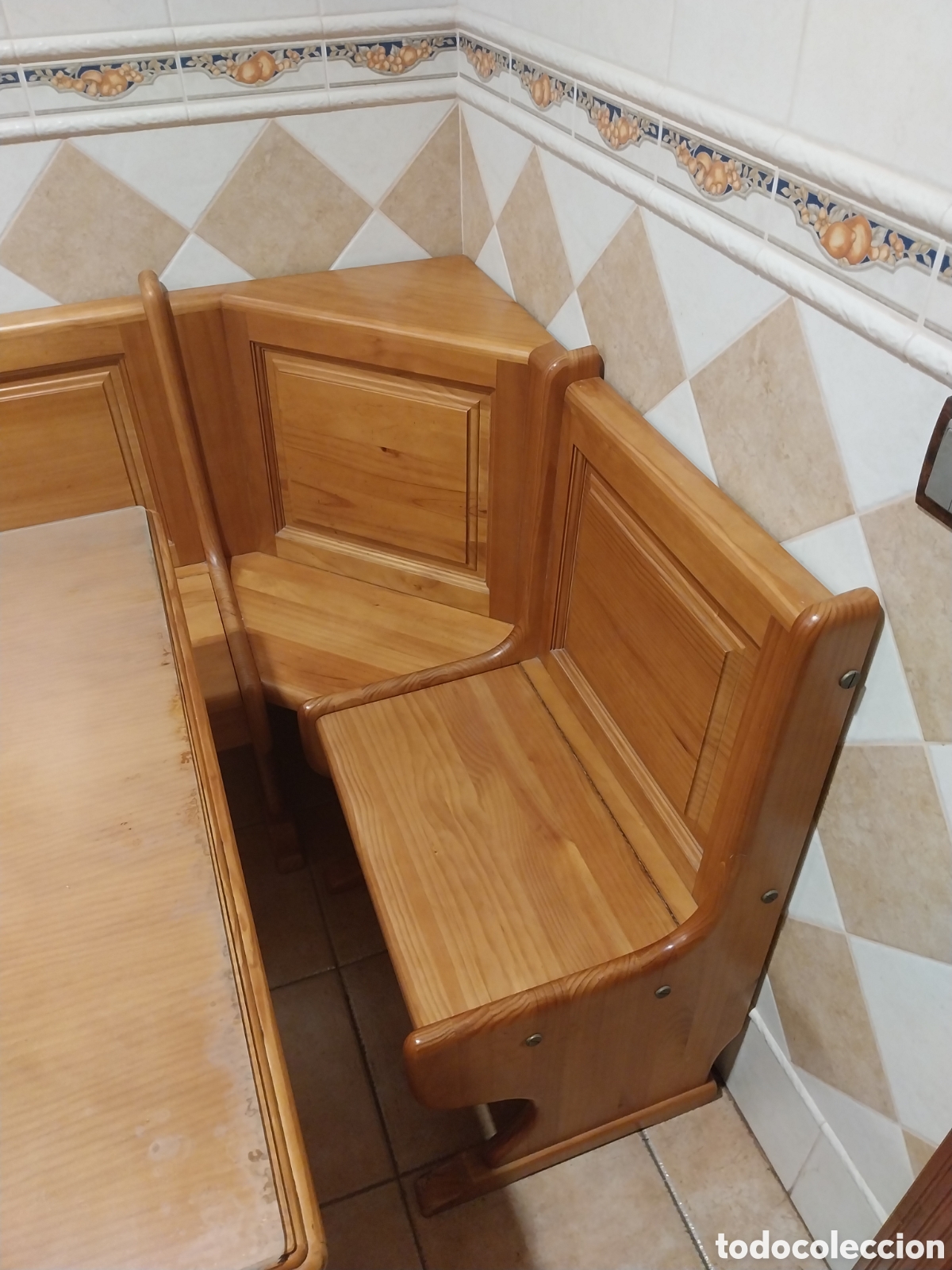 Vintage: Impecable mesa y rinconera d cocina - Foto 2