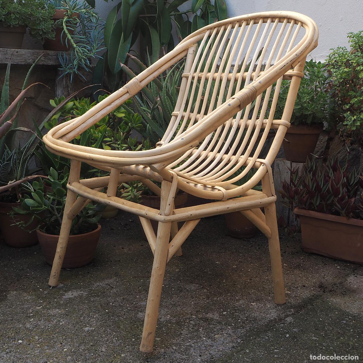Vintage: Sill&oacute;n de madera estilo Vintage - Foto 1