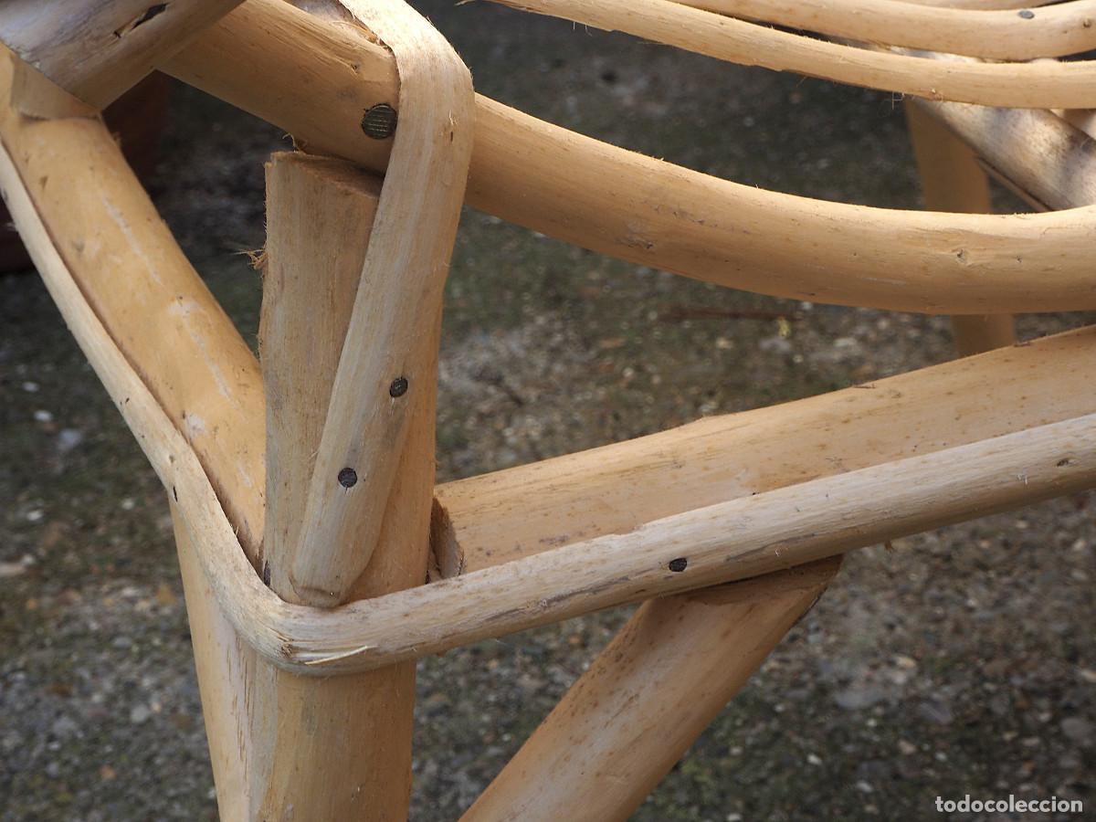 Vintage: Sill&oacute;n de madera estilo Vintage - Foto 9