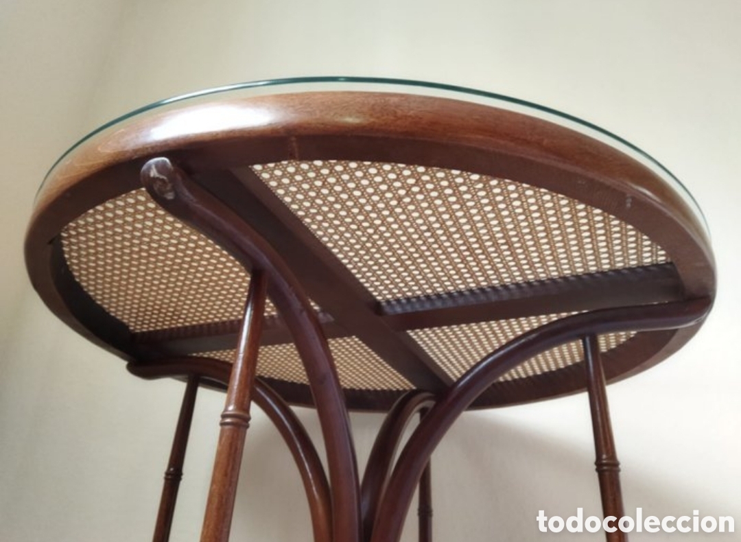 Vintage: Thonet Style - Mesa 1950-1999 - Madera - Foto 4