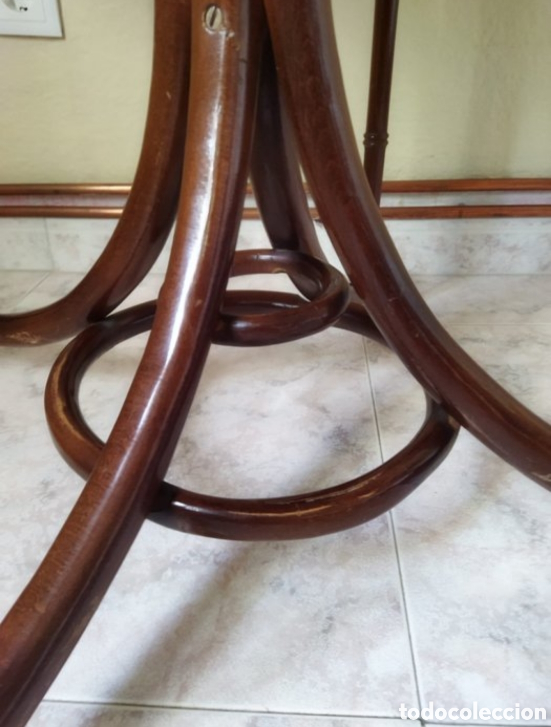 Vintage: Thonet Style - Mesa 1950-1999 - Madera - Foto 6